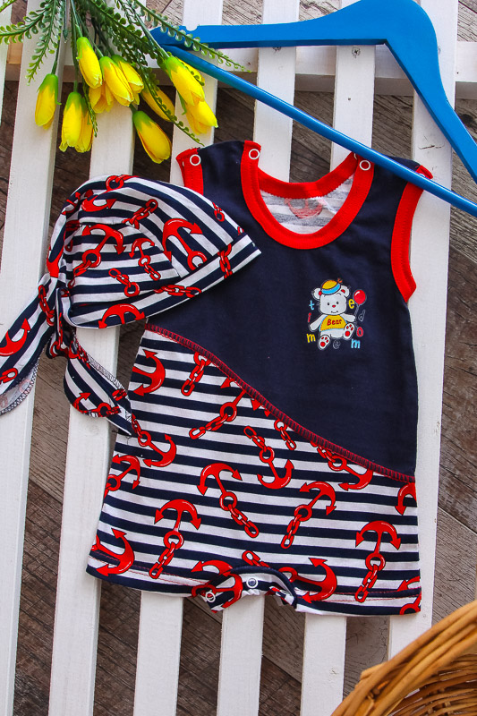 Комбінезон ясельний з банданою